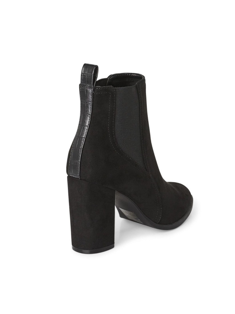 ☀️ George ☀️ black suede booties